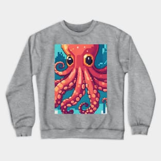 Spotted Octopus Crewneck Sweatshirt